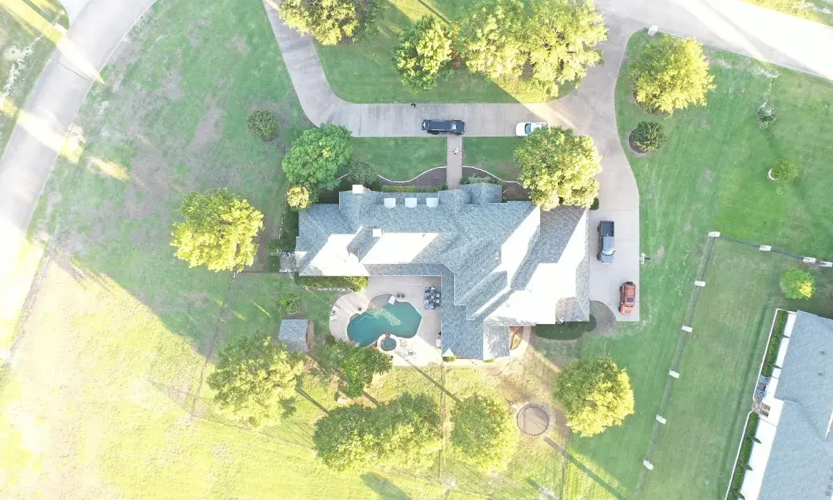 New shingle roof installation on a home in Polson